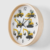 Array schwerer Baugeräte Uhr (Winkel)