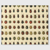 Array von Marienkäfern Geschenkpapier (Flach)