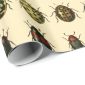 Array von Marienkäfern Geschenkpapier (Rolleneckpunkt)