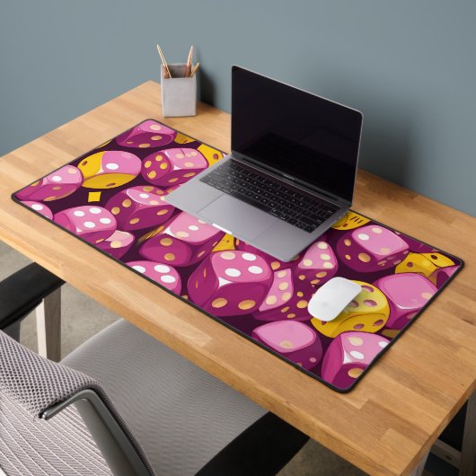 Array von Würfeln Desk Mat Schreibtischunterlage (Büro 2)