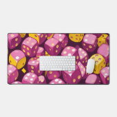 Array von Würfeln Desk Mat Schreibtischunterlage (Tastatur & Maus)