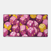 Array von Würfeln Desk Mat Schreibtischunterlage (Vorderseite)