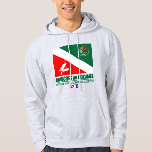 Arrecifes de Cozumel (sq) Hoodie (Vorderseite)