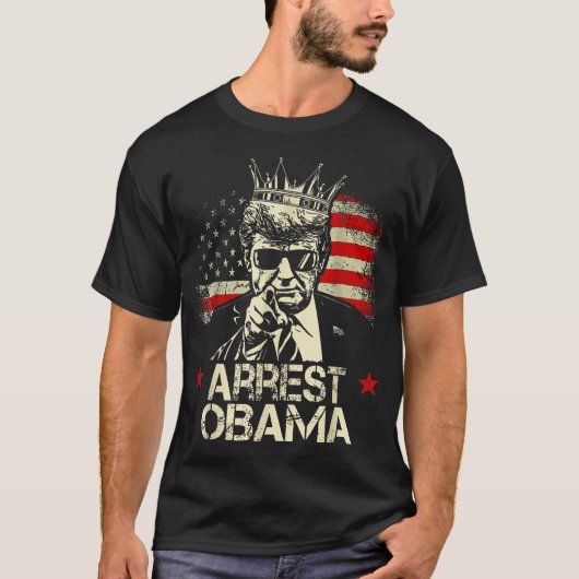 Arrest Obama T-Shirt (Vorderseite)