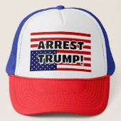 ARREST TRUMP! TRUCKERKAPPE (Vorderseite)