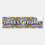 ARREST TRUMP (you may change the words) Autoaufkleber (Vorne)