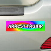 Arrest Trump (you may change the words) Autoaufkleber (Auf Auto)