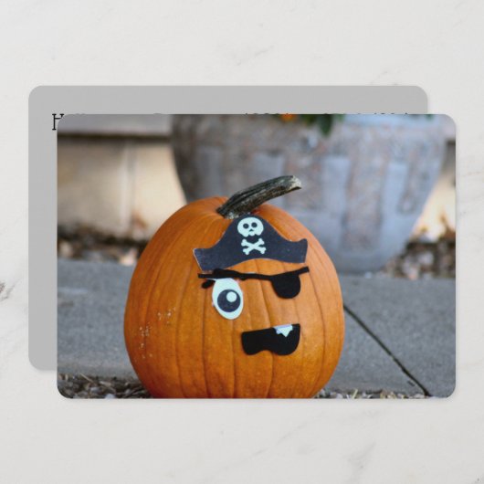 Arrgh! Einladung (Vorne/Hinten)