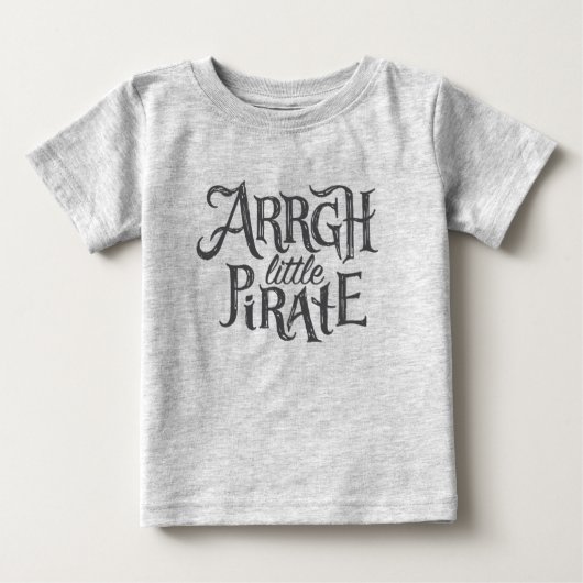 Arrgh Little Pirate - Baby T - Shirt (Vorderseite)