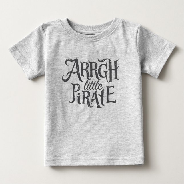 Arrgh Little Pirate - Baby T - Shirt (Vorderseite)