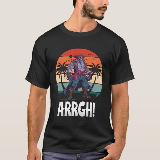 Arrgh Pirates Corsairs Pirates T-Shirt (Vorderseite)