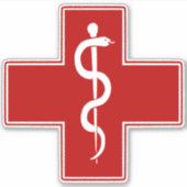 Arrhythmie Aufkleber (Vorderseite)