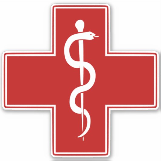 Arrhythmie Aufkleber (Vorderseite)