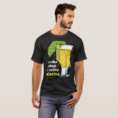Arriba Abajo A Centro Adentro Spanien Toast Tequil T-Shirt (Vorne ganz)