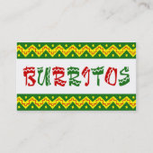 arriba buritto (LoyalitätsLochkarte) Treuekarte (Vorderseite)