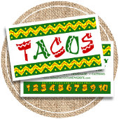 arriba tacos (Loyalitätstempelkarte) Treuekarte