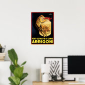 ARRIGONI Real Meat Extract Italien Nahrungsergänzu Poster (Heimbüro)