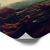 Arrival of Aeneas in Italy, the Dawn of the Poster (Ecke)