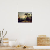 Arrival of Aeneas in Italy, the Dawn of the Poster (Küche)