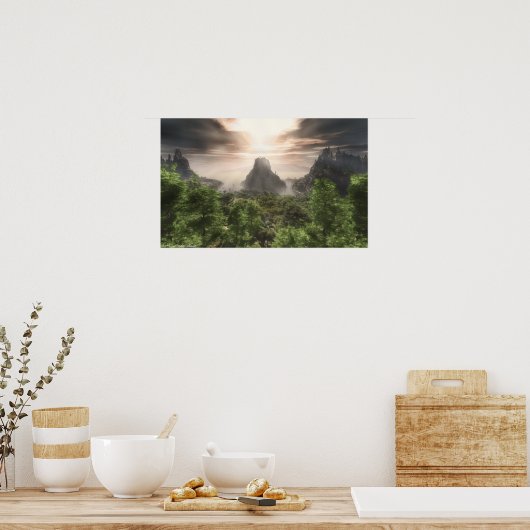 Arrival print poster (Küche)