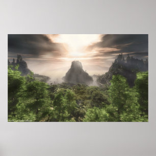 Arrival print poster