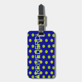 Arrivederci Gepäckanhänger (Vorderseite vertikal)