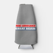 Arrogance wieder groß machen -.png flaschenkühler (Vorderseite)