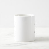 Arroganz-Kanji Kaffeetasse (Mittel)