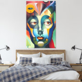 Arroganz Leinwanddruck (Insitu (Schlafzimmer))