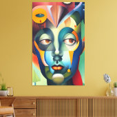 Arroganz Leinwanddruck (Insitu (Wohnzimmer))