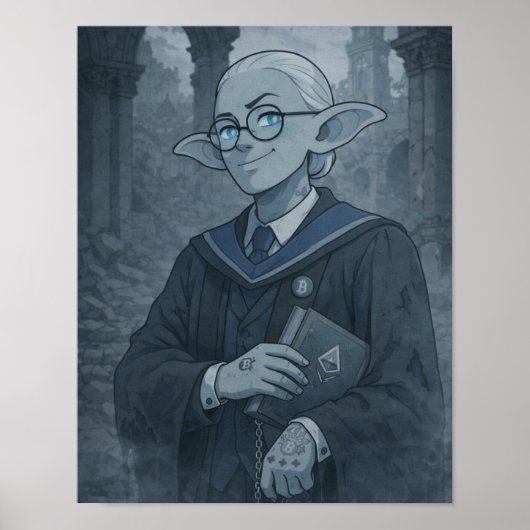 Arroganz / Professor / Universität Poster (Vorne)