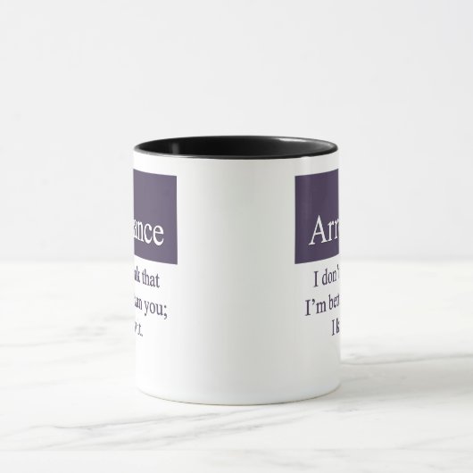 Arroganz Tasse (Zentrum)