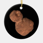 Arrokoth Kuiper Belt Object Keramik Ornament (Vorne)