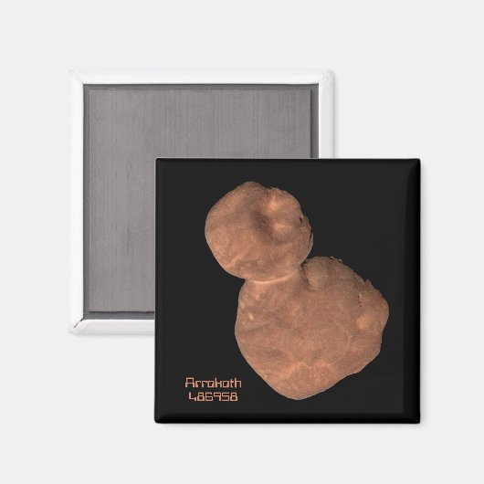 Arrokoth Kuiper Belt Object Magnet (Vorderseite/Rückseite)