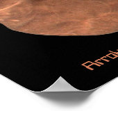 Arrokoth Kuiper Belt Object Poster (Ecke)