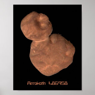 Arrokoth Kuiper Belt Object Poster