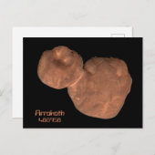 Arrokoth Kuiper Belt Object Postkarte (Vorne/Hinten)