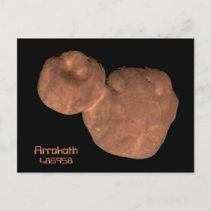 Arrokoth Kuiper Belt Object Postkarte