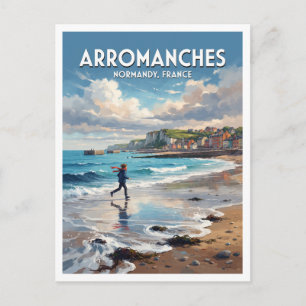 Arromanches-les-Bains Frankreich Andenken Postkarte