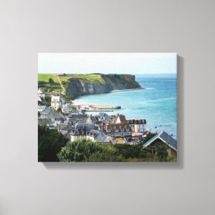 Arromanches, Normandie, Frankreich Leinwanddruck