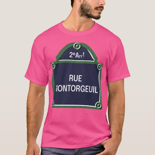 Arrondissement Paris (Zuhause Montorgeuil d. T-Shirt (Vorderseite)