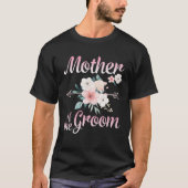Arrow Blume glücklich Mutter der Groom Bride Husba T-Shirt (Vorderseite)