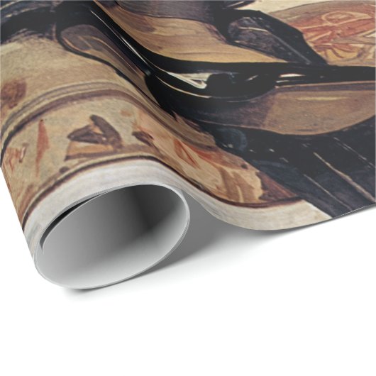 Arrow Collar Inserat, 1912 von Leyendecker Geschenkpapier (Rolleneckpunkt)