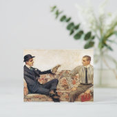 Arrow Collar Inserat, 1912 von Leyendecker Postkarte (Stehend Vorderseite)