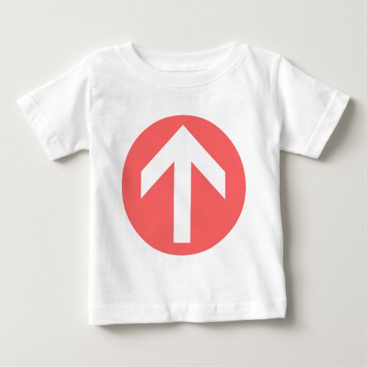 Arrow Disk Baby T-shirt (Vorderseite)