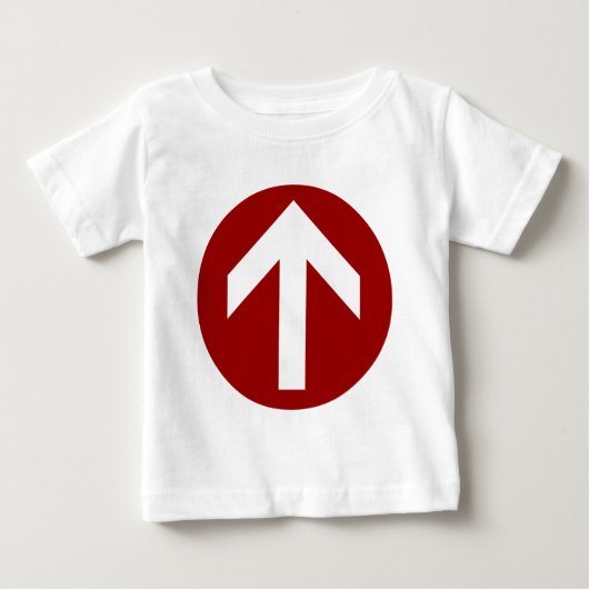 Arrow Disk Baby T-shirt (Vorderseite)
