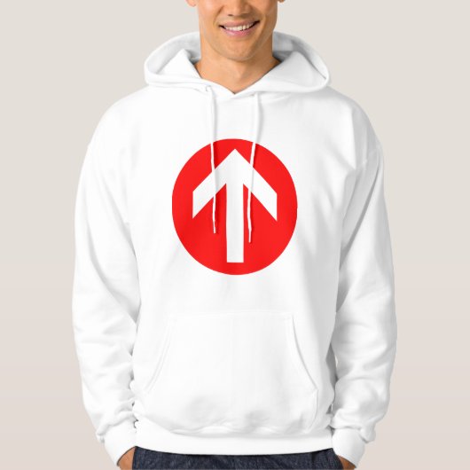 Arrow Disk Hoodie (Vorderseite)