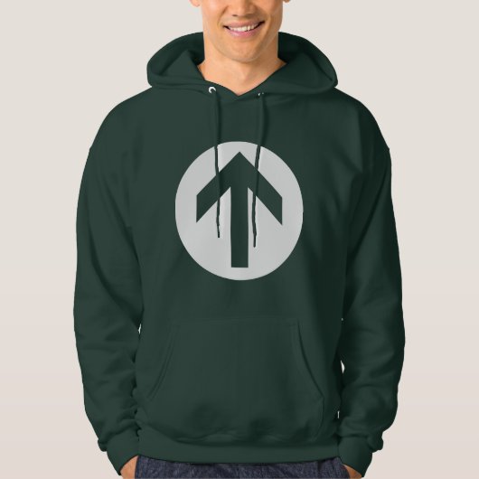 Arrow Disk Hoodie (Vorderseite)