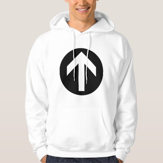 Arrow Disk Hoodie (Vorderseite)