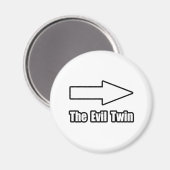 Arrow Evil Twin Magnet (Vorderseite/Rückseite)